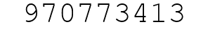 Number 970773413.