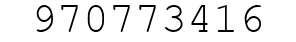 Number 970773416.