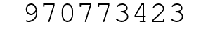 Number 970773423.