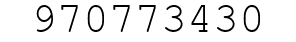 Number 970773430.