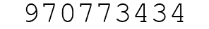 Number 970773434.