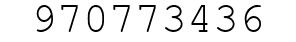 Number 970773436.