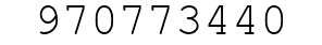 Number 970773440.