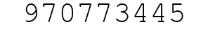 Number 970773445.