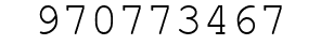 Number 970773467.