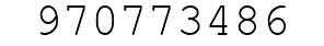 Number 970773486.