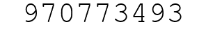 Number 970773493.