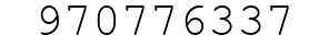 Number 970776337.