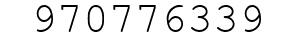 Number 970776339.