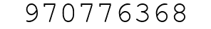 Number 970776368.
