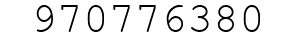 Number 970776380.