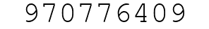 Number 970776409.