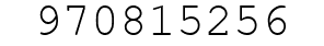 Number 970815256.