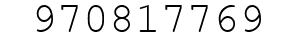 Number 970817769.