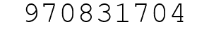Number 970831704.