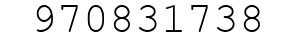 Number 970831738.