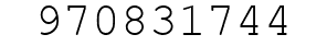 Number 970831744.