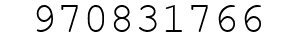 Number 970831766.