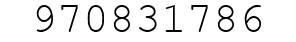Number 970831786.