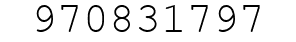 Number 970831797.