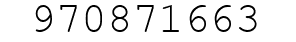 Number 970871663.