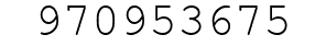 Number 970953675.