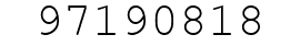 Number 97190818.
