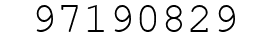 Number 97190829.