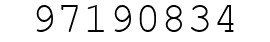 Number 97190834.