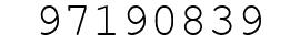 Number 97190839.