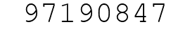 Number 97190847.