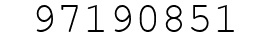 Number 97190851.