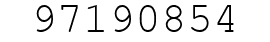 Number 97190854.