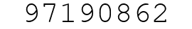 Number 97190862.