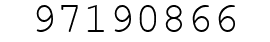 Number 97190866.