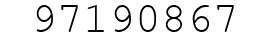 Number 97190867.