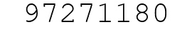 Number 97271180.