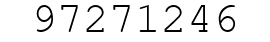 Number 97271246.