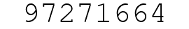 Number 97271664.
