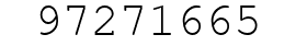 Number 97271665.