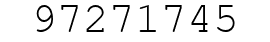 Number 97271745.