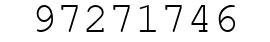 Number 97271746.