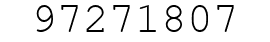 Number 97271807.