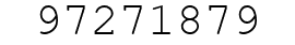 Number 97271879.