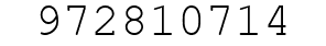 Number 972810714.