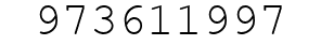 Number 973611997.