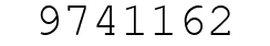 Number 9741162.