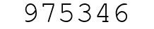 Number 975346.