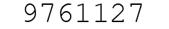 Number 9761127.