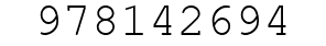 Number 978142694.